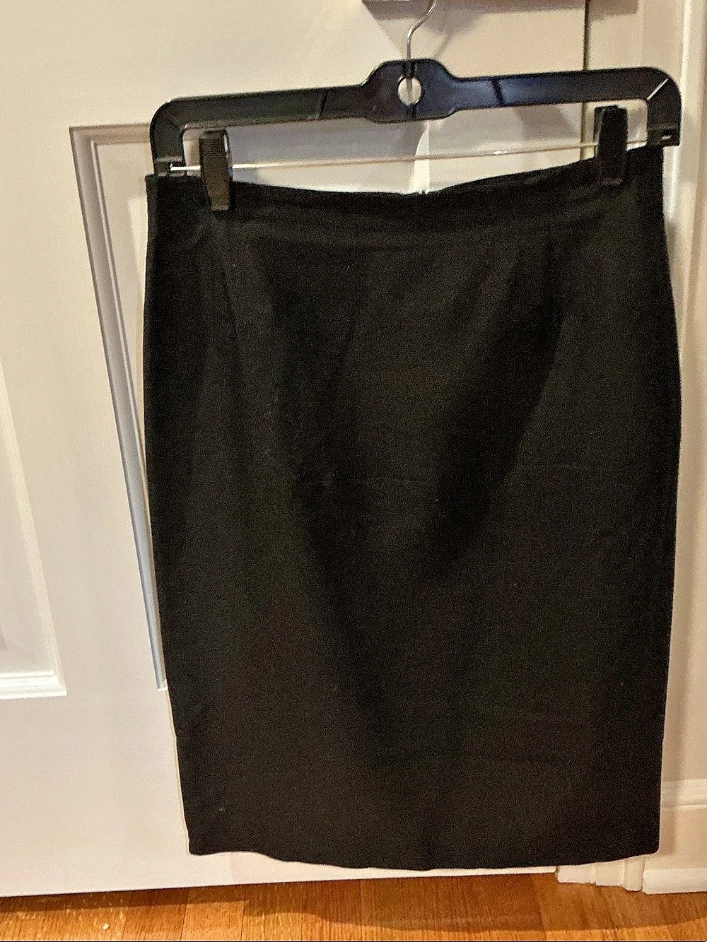 Max Mara Studio Cotton-Silk Pencil Skirt Black